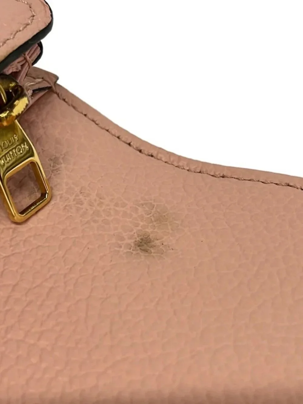 LOUIS VUITTON Portefeuille Sara M61291 Rose Ballerine Monogram Empreinte CA2148